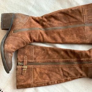 Born Distressed Suede Boots